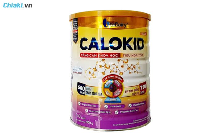 sữa tăng cân cho bé 3 tuổi Calokid Gold 