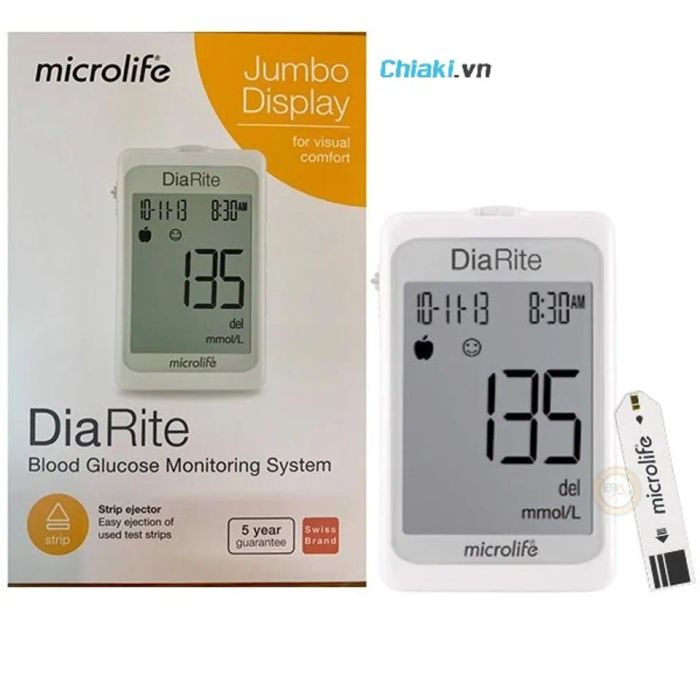 Máy đo đường huyết Microlife DiaRite BGM