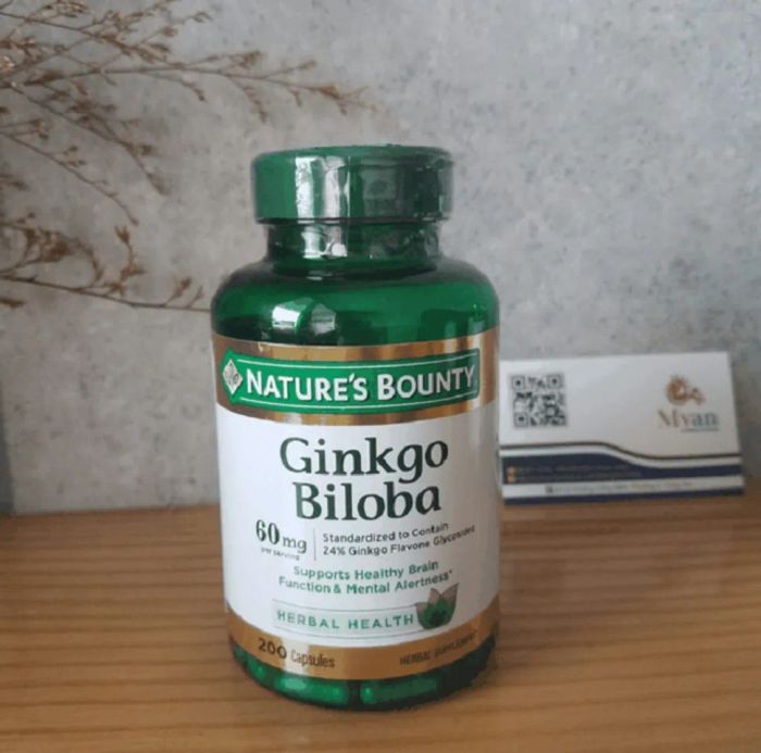 Thuốc bổ não Nature's Bounty dành cho người trưởng thành