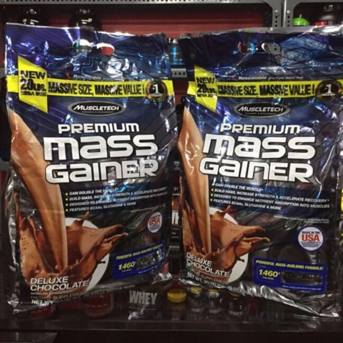 Thiết kế bao bì của Premium Mass Gainer