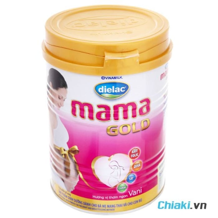 Sữa cho bà bầu 5 tháng Vinamilk Dielac Mama Gold