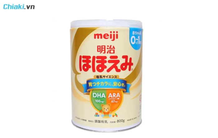 Sữa Meiji số 0 cho trẻ sơ sinh