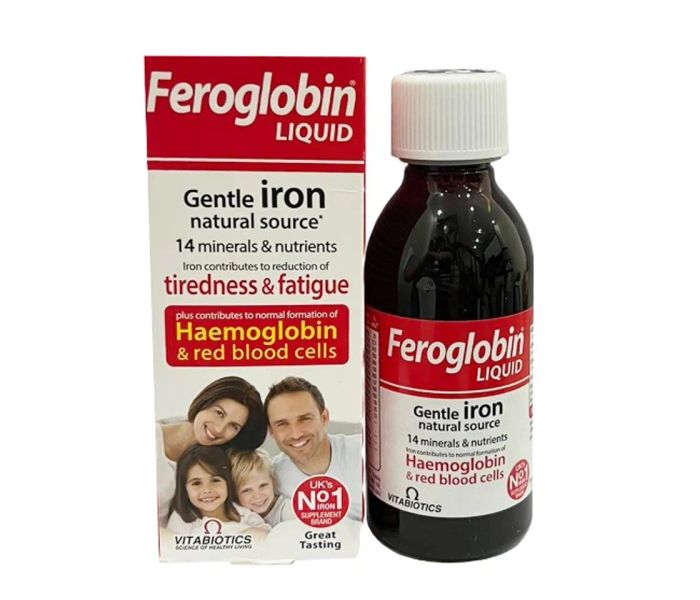 Feroglobin B12 - Siro Bổ Máu Dạng Nước