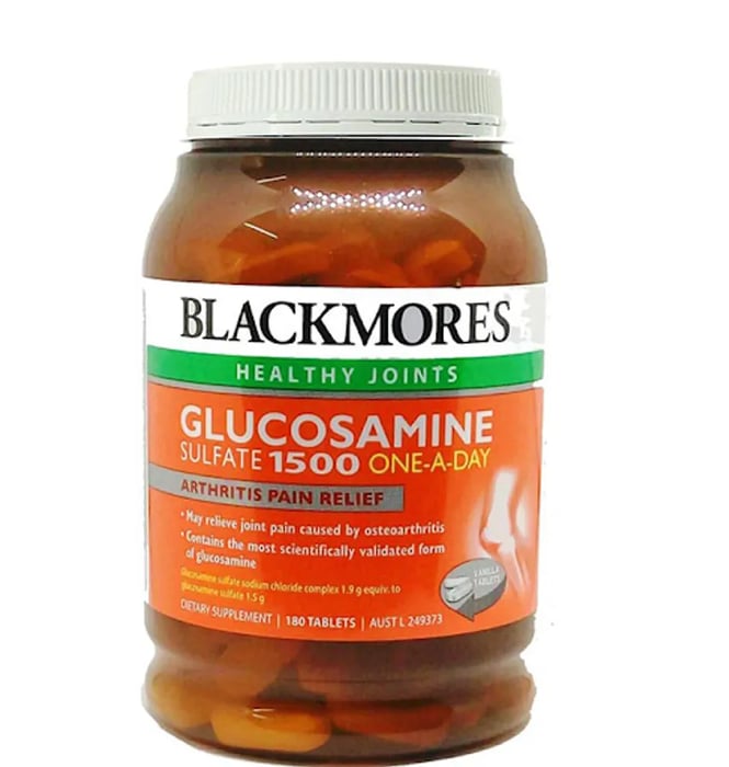 Viên uống bổ xương khớp Blackmores Glucosamine 1500mg Úc