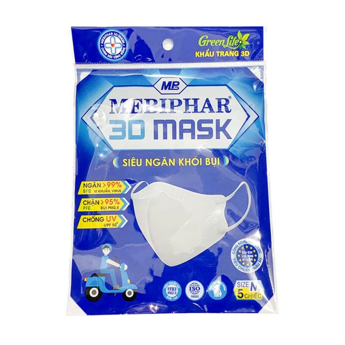 Khẩu trang 3D Mask Mebiphar