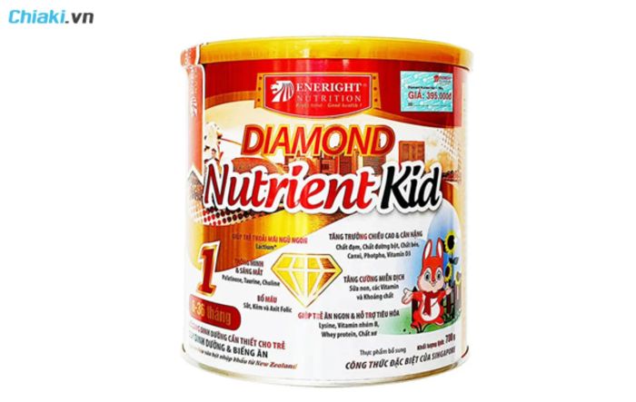 sữa cho trẻ thiếu máu Diamond Nutrient Kid 1