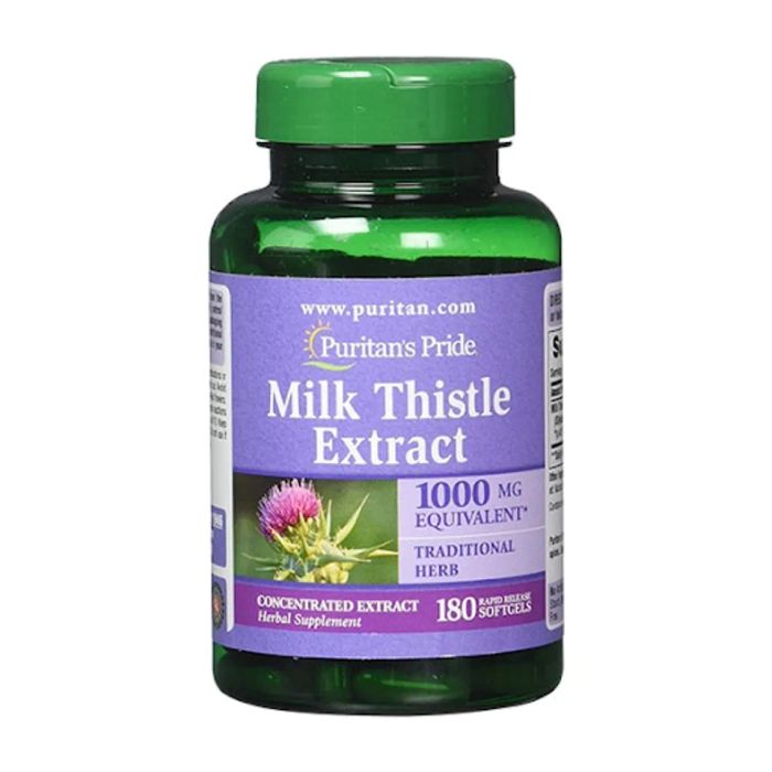 Thuốc giải độc gan Milk Thistle Extract Puritan Pride 1000mg