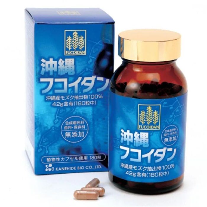 Viên Okinawa Fucoidan Của Nhật (Fucoidan Xanh) 180 Viên