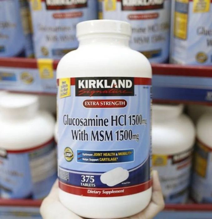 Glucosamine HCL 1500mg Kirkland With MSM 1500mg