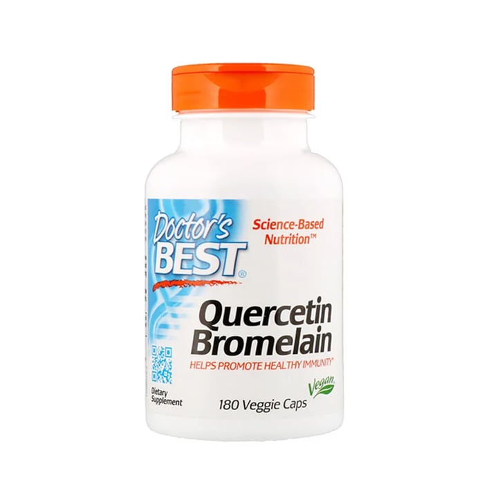 Thuốc trị gout Mỹ Doctor's Best Quercetin Bromelain