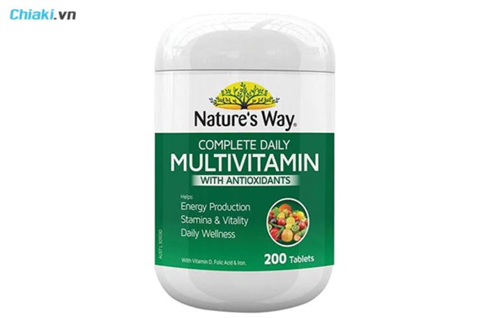 thực phẩm chức năng Úc Nature’s Way Complete Daily Multivitamin