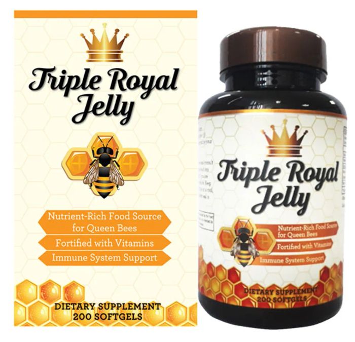 Viên uống sữa ong chúa Triple Royal Jelly Nu-Health