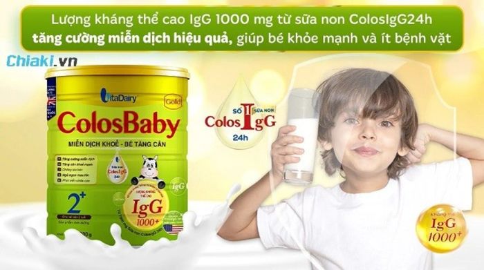 Sữa bột Colosbaby Gold 2+