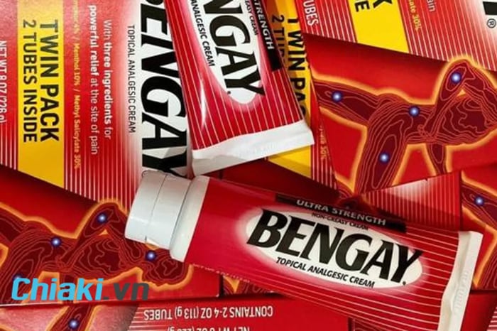 Dầu xoa bóp giảm đau Bengay Ultra Strength của Mỹ