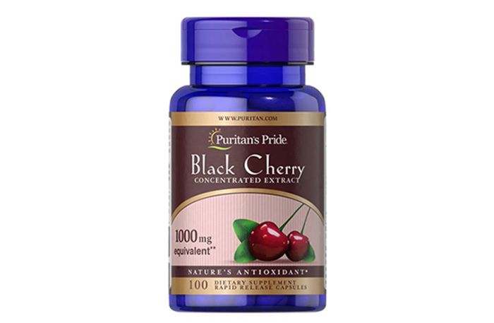 Thuốc chữa bệnh gút của Mỹ Puritan's Pride Black Cherry