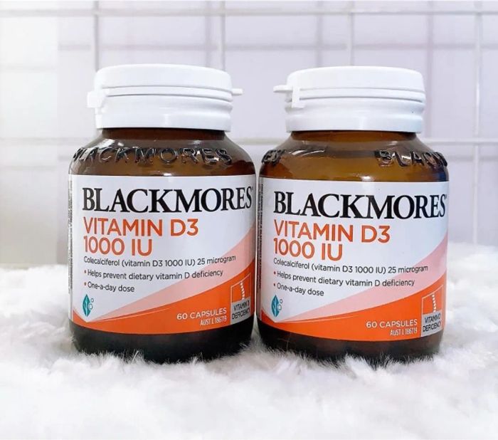 Vitamin D3 1000IU Blackmores của Úc