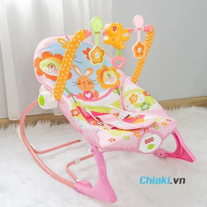 Ghế rung có nhạc cho bé Ibaby Rocker 