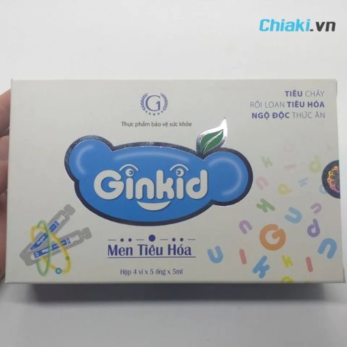 Men tiêu hóa Ginkid cho trẻ biếng ăn