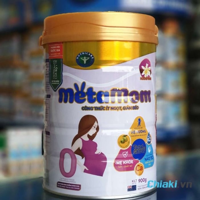 Sữa cho bà bầu 5 tháng Nutricare Metamom