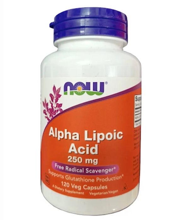 <span style='font-family: arial, helvetica, sans-serif; font-size: 12pt;'><strong>Thuốc mát gan Now Alpha Lipoic Acid 250mg</strong></span>