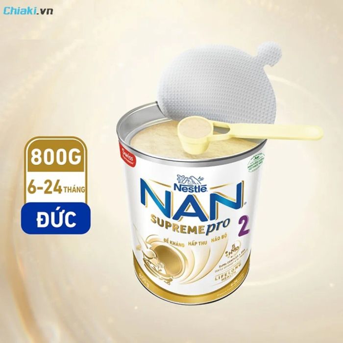 Sữa tăng cân 'quốc dân' NAN Supreme Pro số 2 5HMO