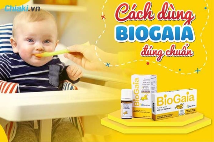 Hướng dẫn cách sử dụng Biogaia cho trẻ sơ sinh