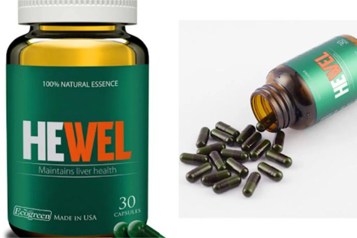 Sản phẩm hỗ trợ giải độc gan Hewel