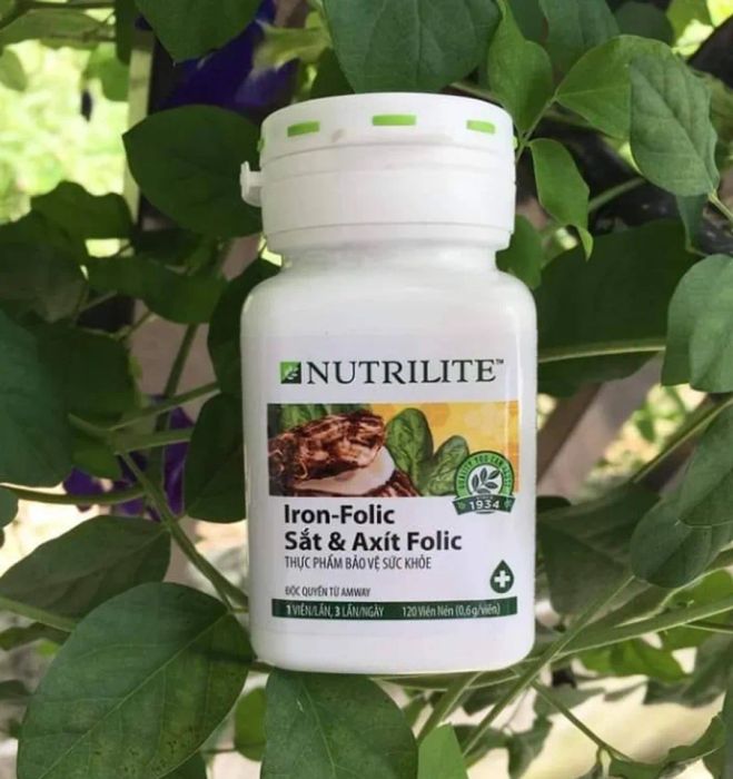 Thuốc bổ máu Nutrilite cho người thiếu máu