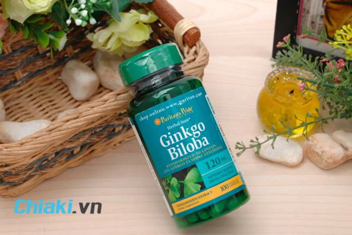 Ginkgo Biloba Puritan's Pride 120mg của thương hiệu Puritan's Pride