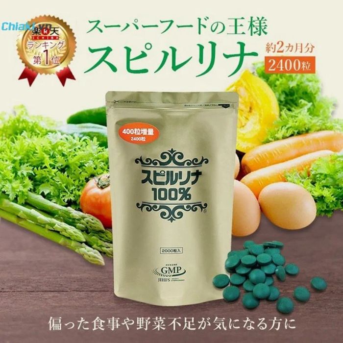 Túi tảo biển Spirulina Algae