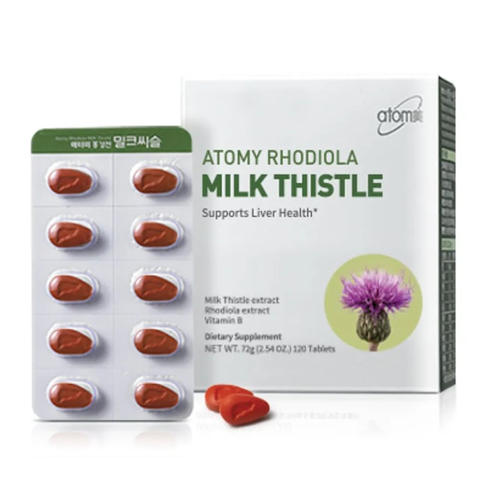 Thuốc bổ gan Rhodiola Milk Thistle Hàn Quốc