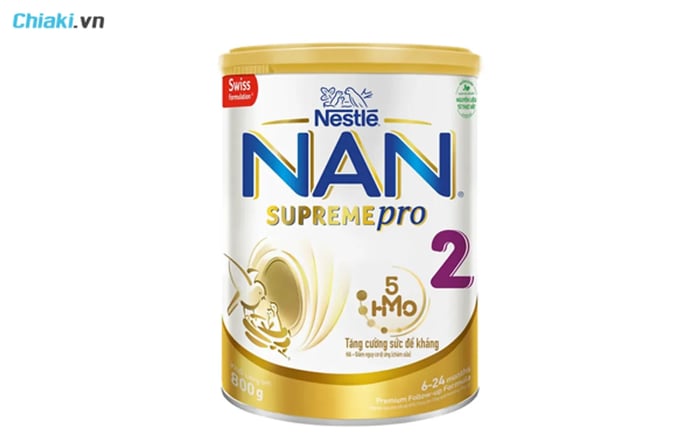 sữa cao năng lượng cho bé dưới 1 tuổi NAN Supreme Pro số 2