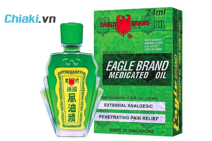 Dầu gió xanh Eagle Brand Medicated Oil