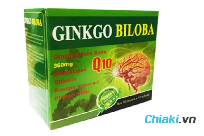 Viên Ginkgo Biloba Q10 Natural