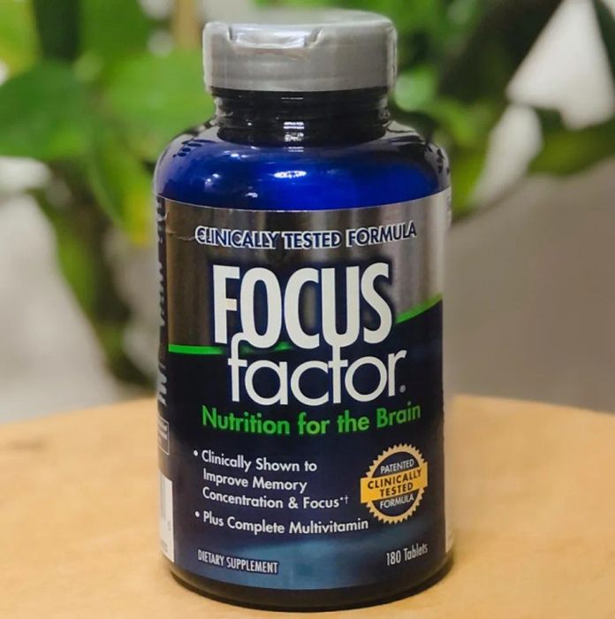 Thuốc bổ não Focus Factor tăng cường trí nhớ