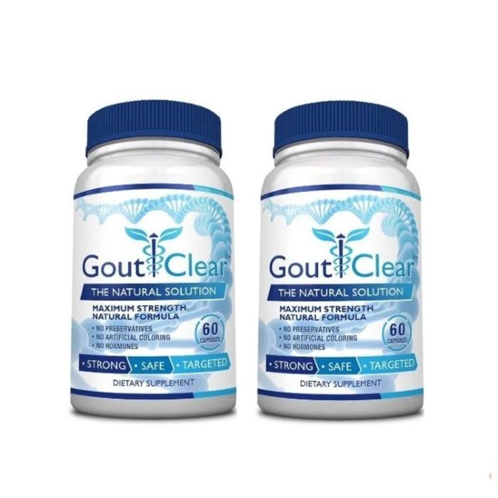 thuốc trị gout của Mỹ GoutClear