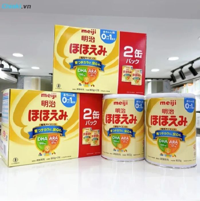 Sữa Meiji số 0 là sữa mát giúp tăng cân cho bé từ 0 đến 12 tháng tuổi