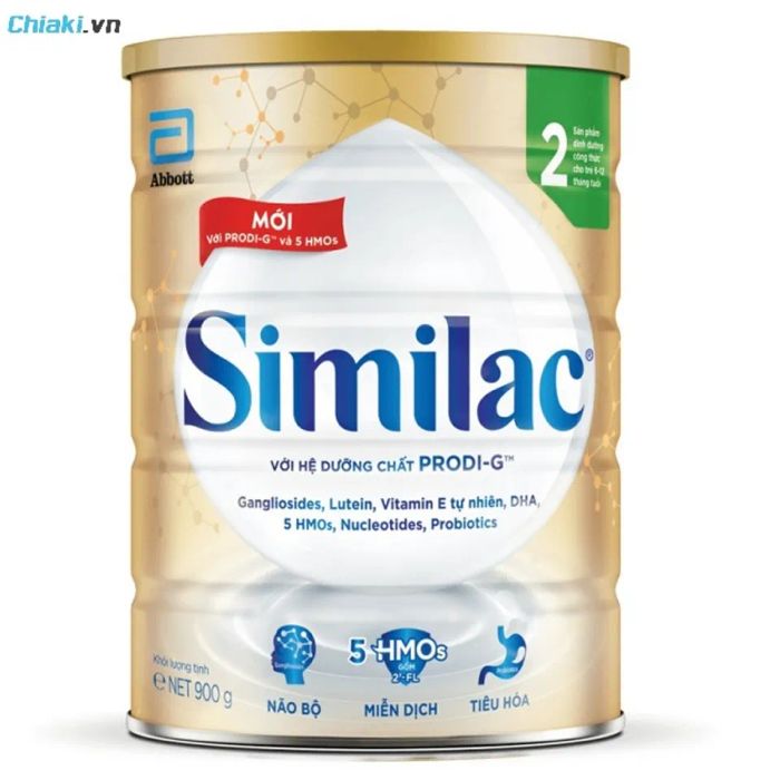 Sữa Similac Gain IQ số 2 giúp bé phát triển trí não và tăng cân