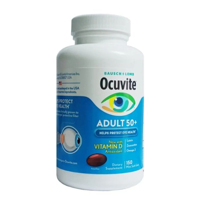 Thuốc bổ mắt Mỹ cho người lớn tuổi Ocuvite Adult 50+