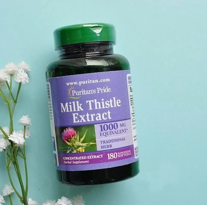 Thuốc bổ gan Mỹ Milk Thistle Puritan Pride