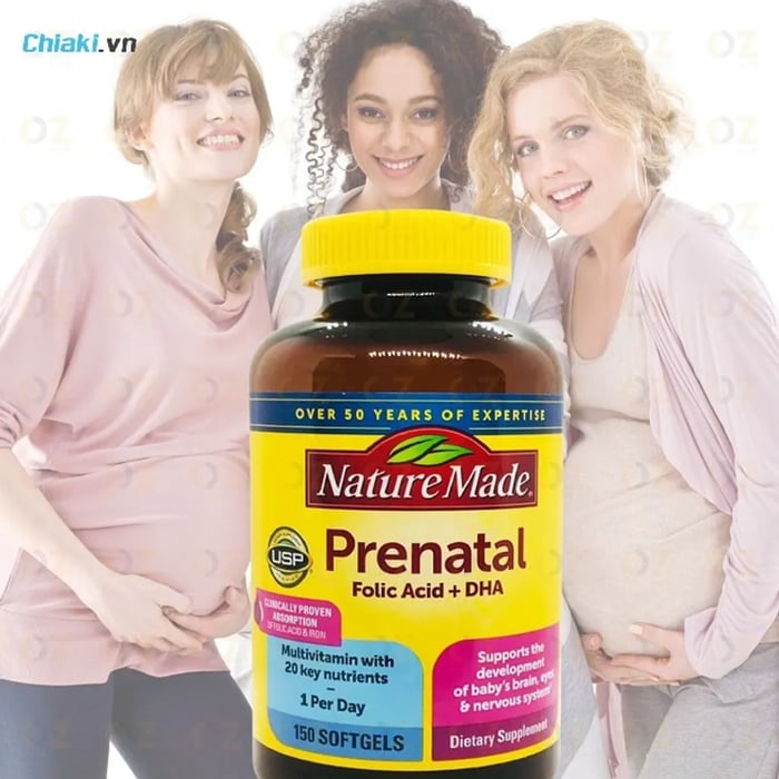 Nature Made Prenatal Folic Acid + DHA