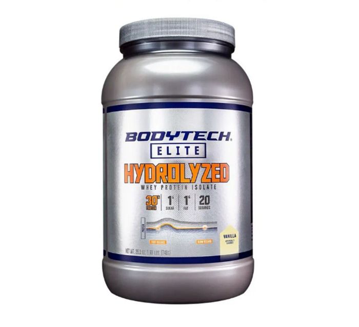 Bột uống BodyTech Elite Hydrolyzed Whey Protein Isolate