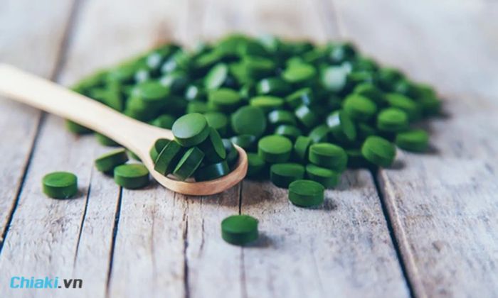 tảo spirulina có công dụng tăng cân hiệu quả