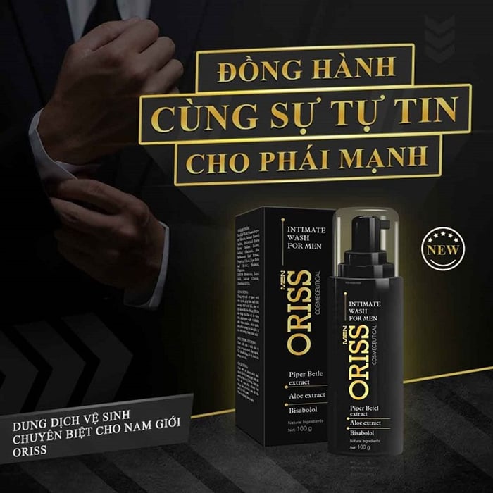 Dung dịch vệ sinh nam Oriss