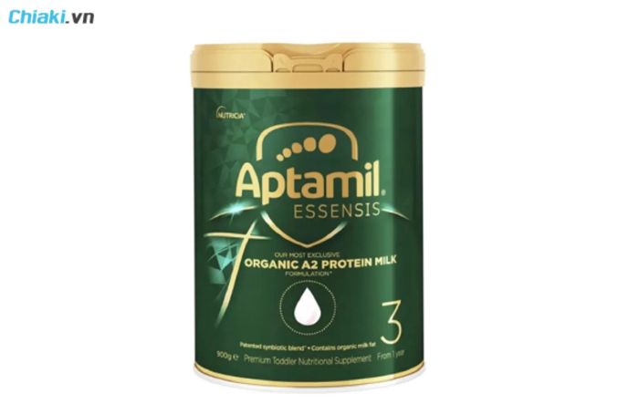 sữa dành cho trẻ thiếu máu Aptamil Essensis Organic A2 Protein Milk số 1