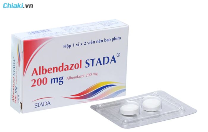 thuốc tẩy giun cho trẻ em Albendazole