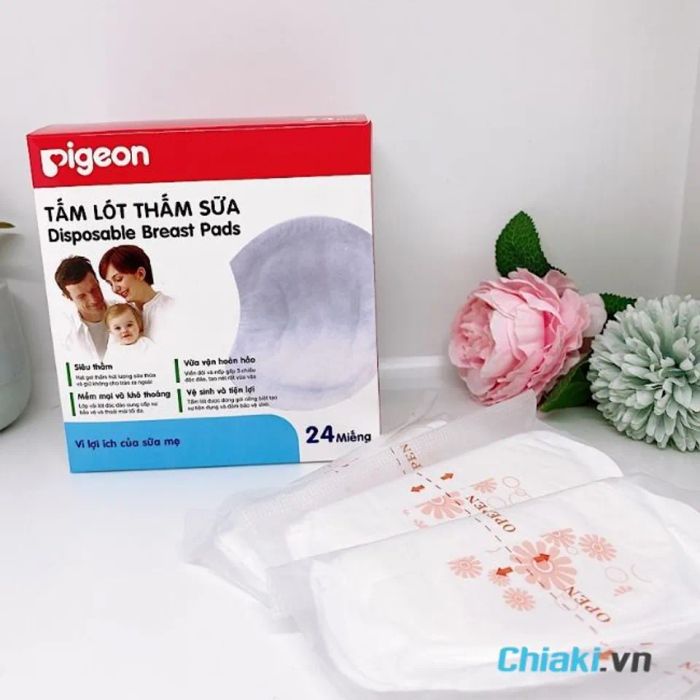 Miếng lót thấm sữa Pigeon Disposable Breast Pads