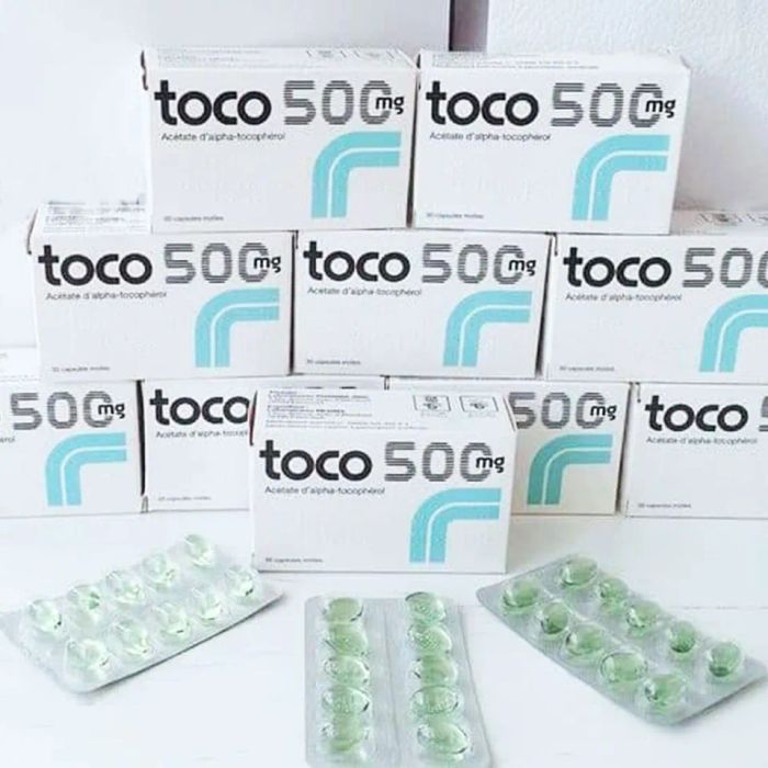 Viên uống Vitamin E Arkopharma Toco 500mg