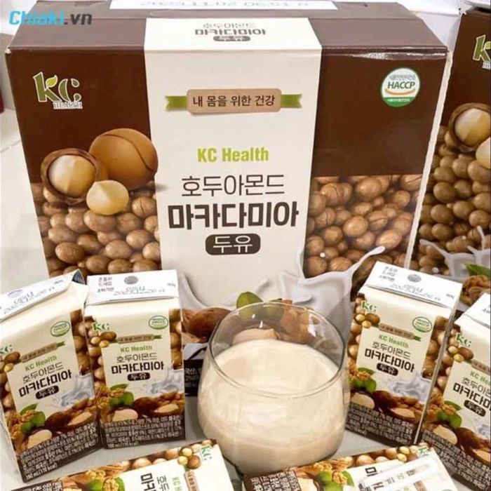 Sữa hạt Macadamia KC Health, sữa hạt dành cho bà bầu, đề xuất cho mẹ bầu