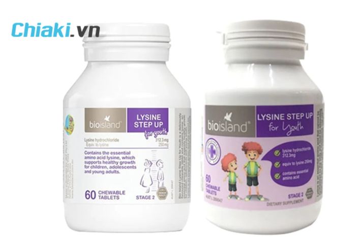 Bio Island Lysine Úc hỗ trợ tăng chiều cao